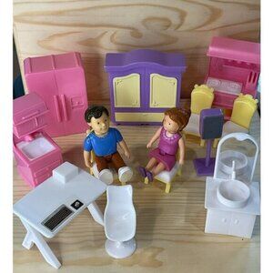 Toys R Us You & Me Happy Together Family DollHouse Accessories Furniture & Dolls